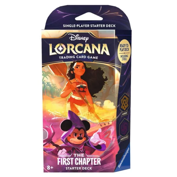 Disney Lorcana - The First Chapter TCG Starter Deck Amber & Amethyst