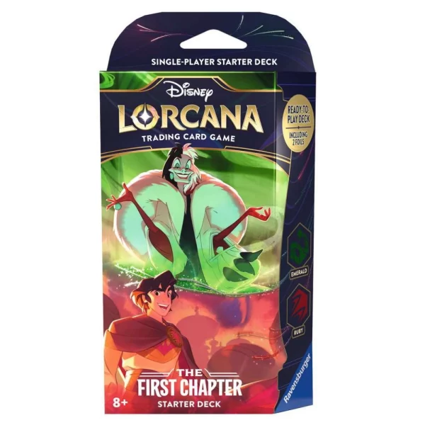 Disney Lorcana - First Chapter TCG Starter Deck Ruby & Emerald