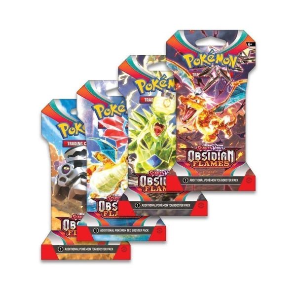 Pokemon Obsidian Flames - Booster 4 pack