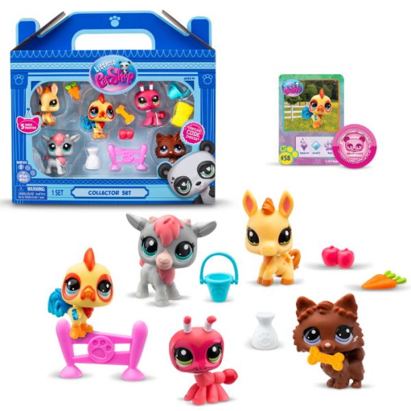 LITTLEST PET SHOP FARM BESTIES COLLECTORS 5 PK - Lekset