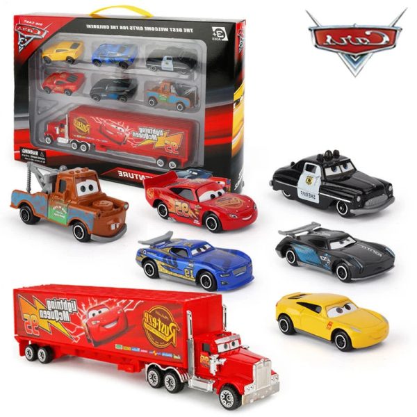 Disney Pixar Bilar 7-pack