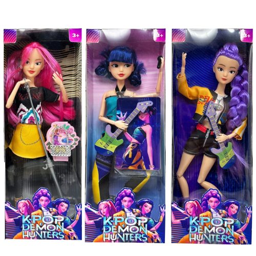 Kpop Demon Hunters Doll Toys - Rumi, Mira, Zoey Actionfigurer